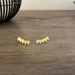Gold Ear Jackets